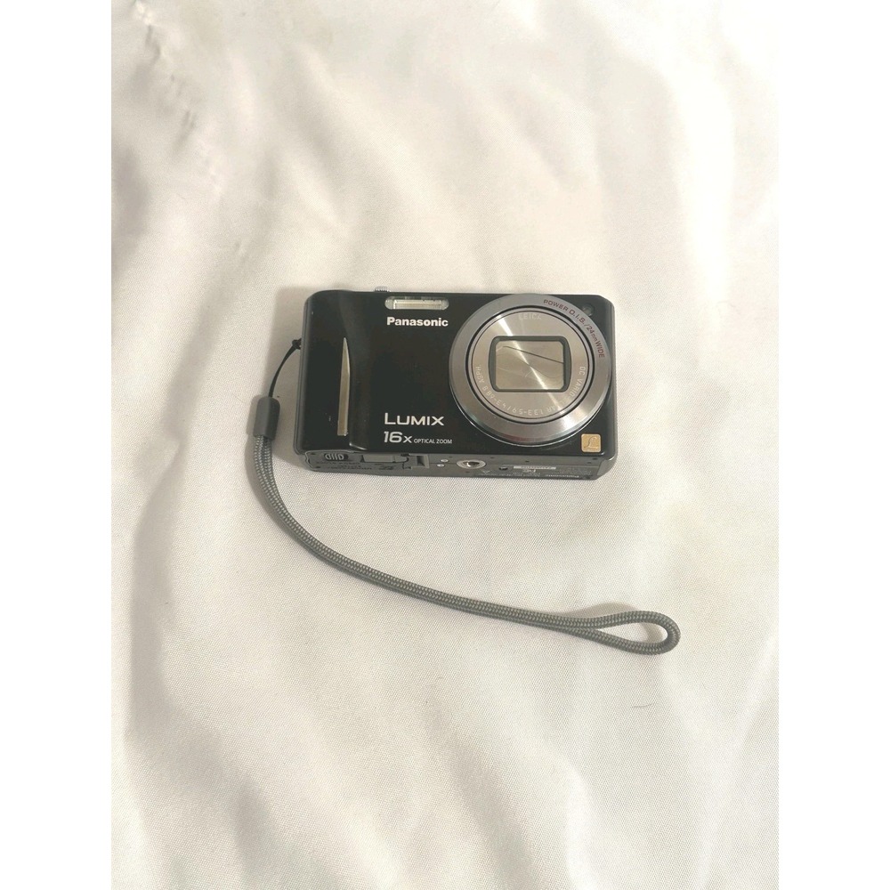 Panasonic Lumix DMC-258 Digital Camera W/Charger | BLACK LINE SCREEN DEFECT